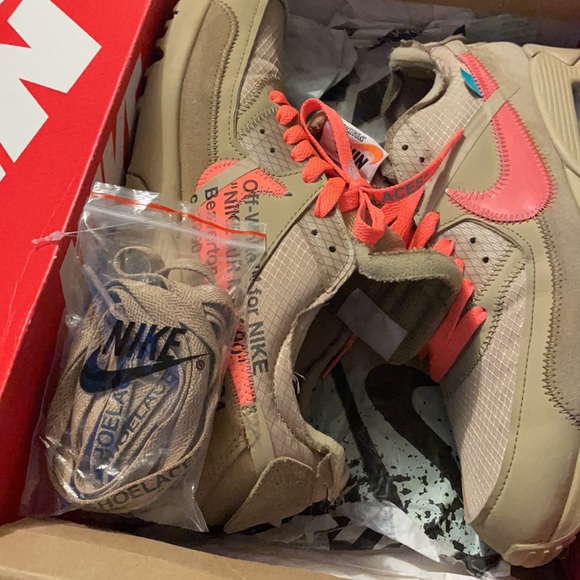 Used OffxWhite Air Max Desert - Picture 3 of 3